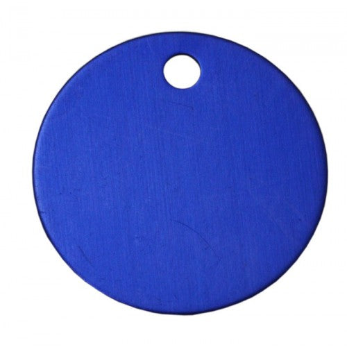 30mm Round Aluminum Blanks - Powder Coated
