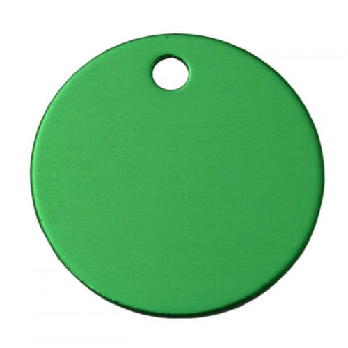 30mm Round Aluminum Blanks - Powder Coated