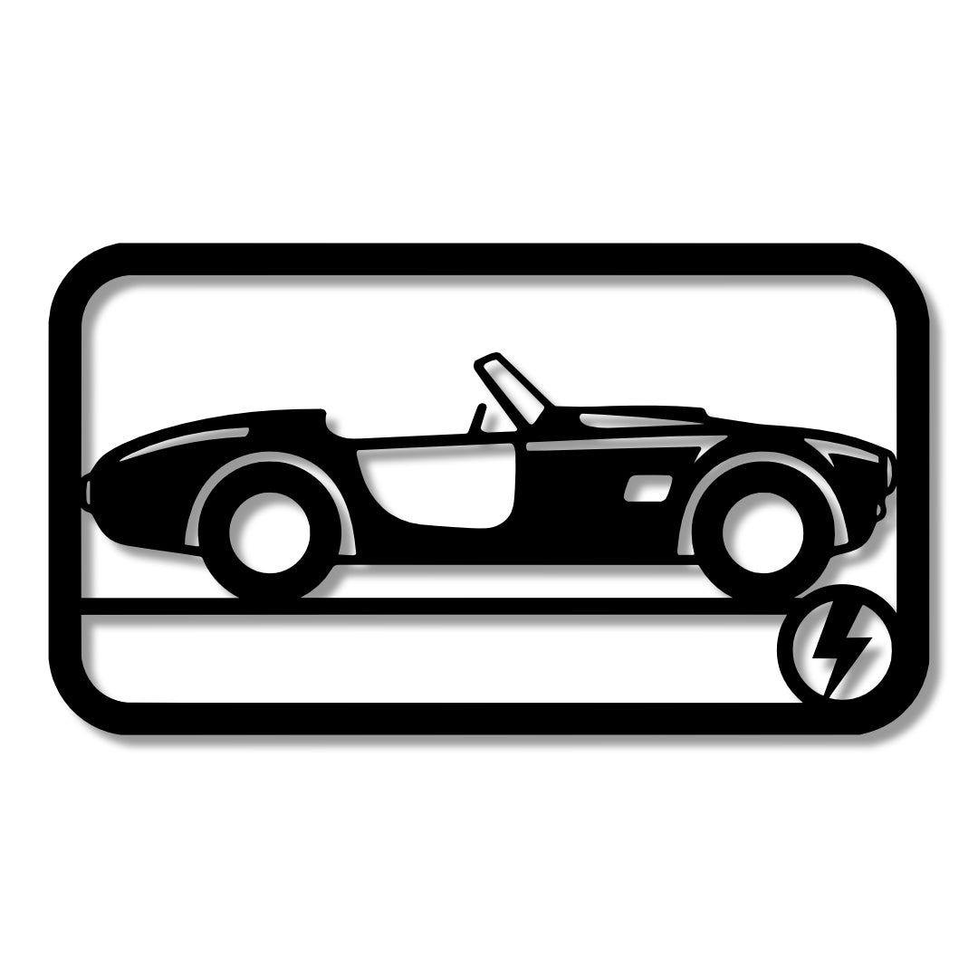 Classic Convertible Roadster Wall Art - 30cm