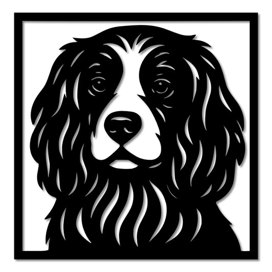 Cocker Spaniel Framed Wall Art - 30CM