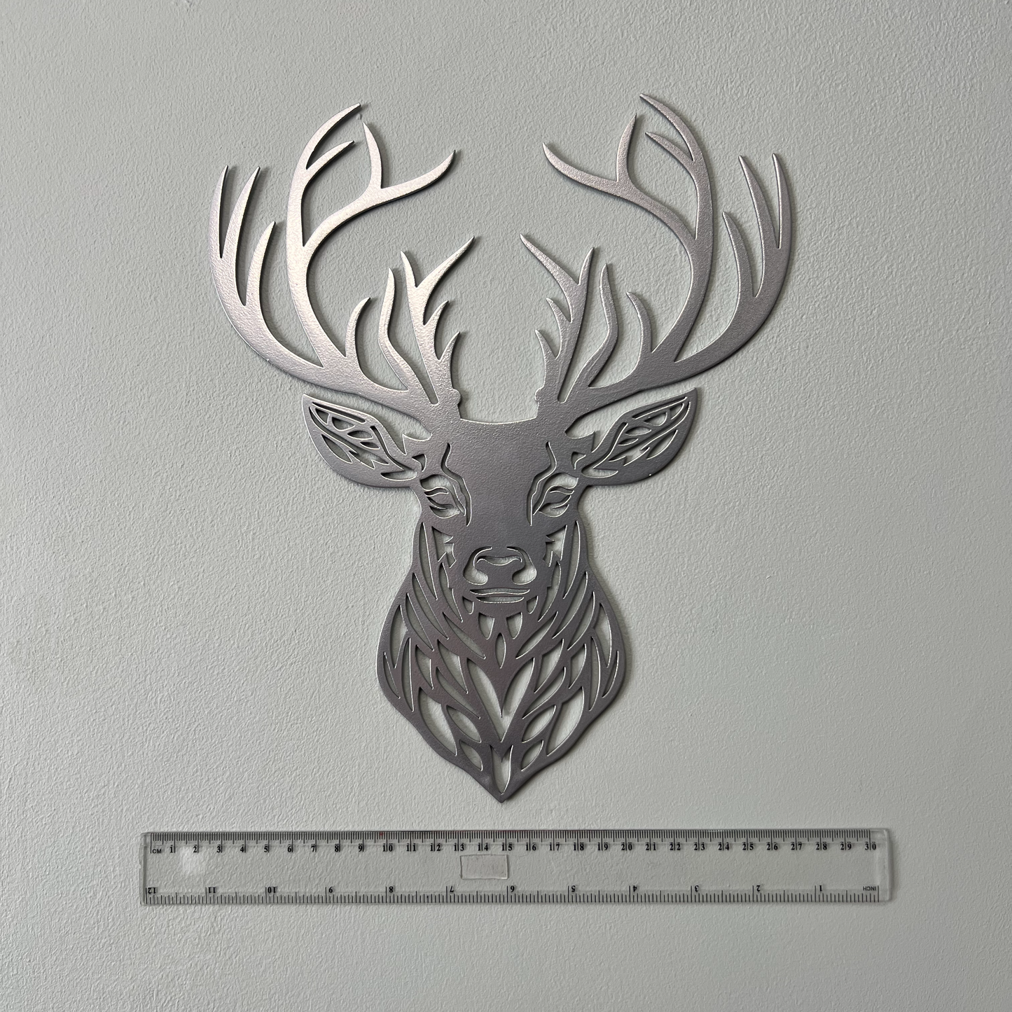 Scottish Stag Head Wall Art - 30cm