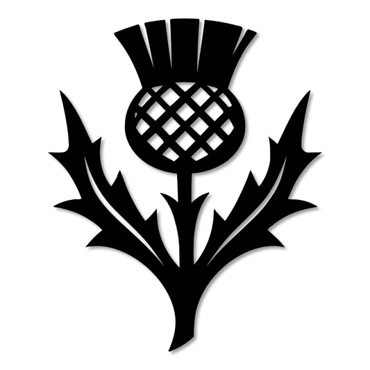 Scottish Thistle Wall Art - 15cm